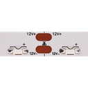 LED-Lichtband White Side Glow 60, 12V, 8mm breit - seitliche Abstahlung