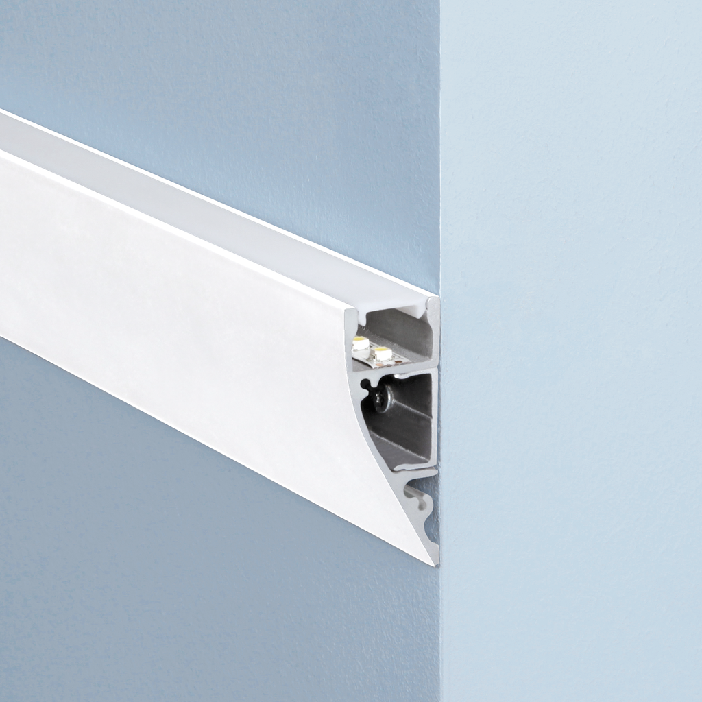 LED profile aluminum S-Line Wall 20mm wide