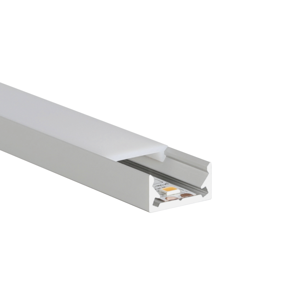 LED-Profil Aluminium S-Line Low 16mm breit