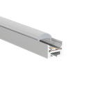 LED-Profil Aluminium S-Line Low 24, 16mm breit