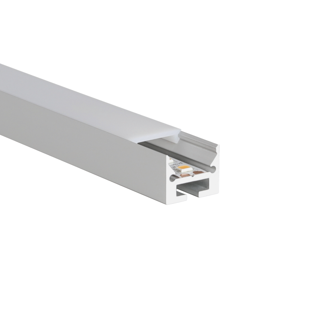 LED-Profil Aluminium S-Line Low 24, 16mm breit