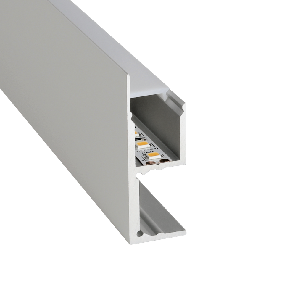 LED-Profil Aluminium S-Line Wall Square 16,3mm breit