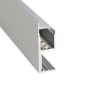 LED-Profil Aluminium S-Line Wall Square 16,3mm breit