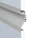 LED-Profil Aluminium S-Line Wave 23,4mm breit