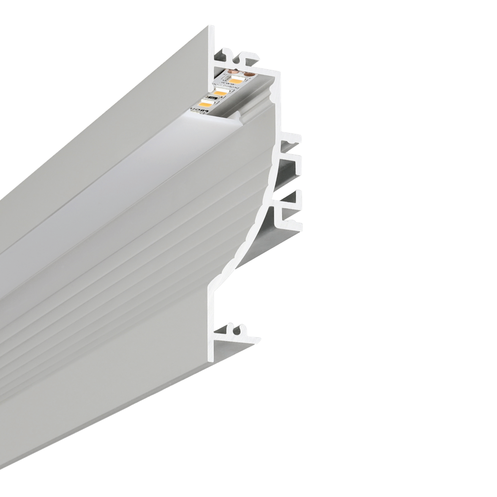 LED-Profil Aluminium S-Line Wave 23,4mm breit