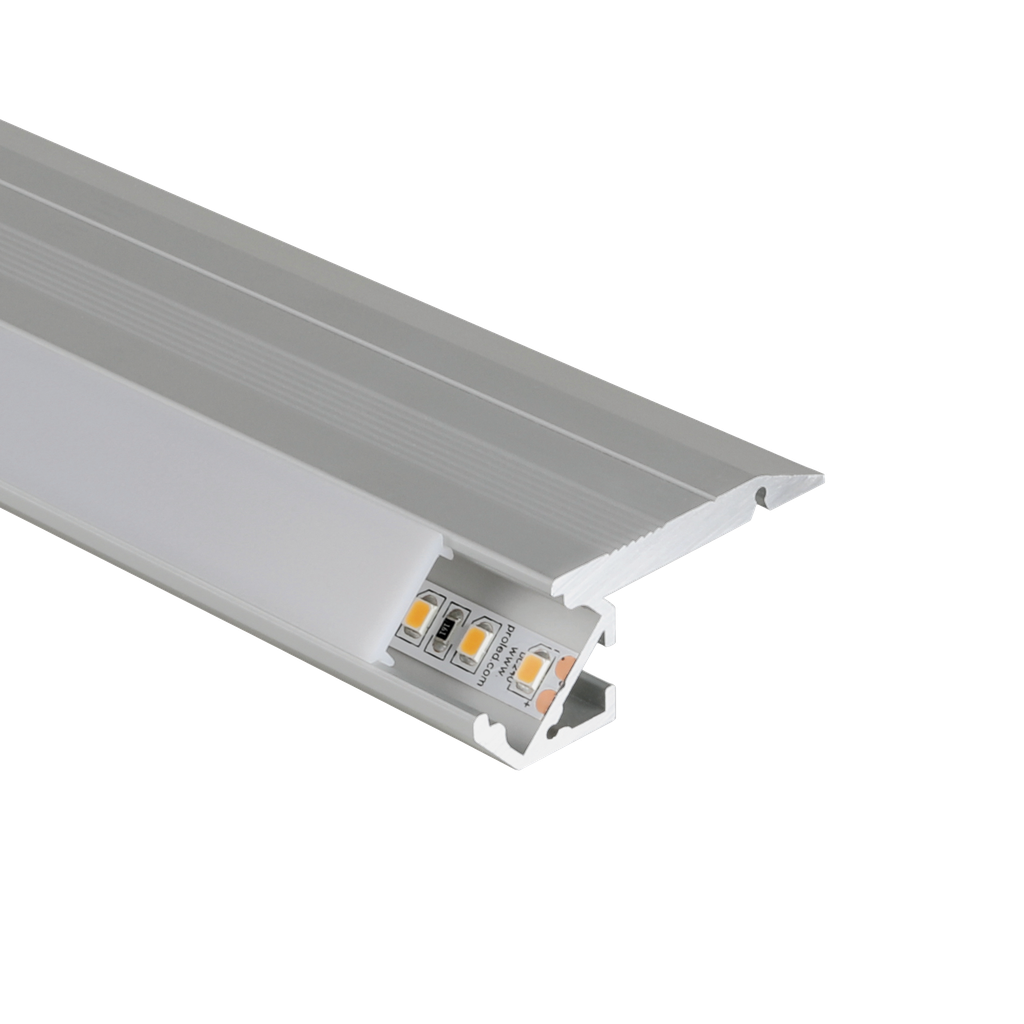 LED-Profil Aluminium S-Line Step Up 16,7mm breit