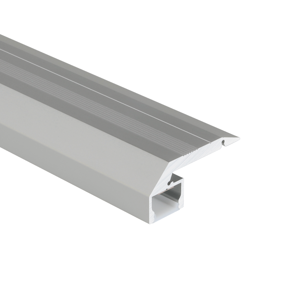 LED-Profil Aluminium S-Line Step Down 16,8mm breit