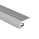 LED-Profil Aluminium S-Line Step Down 16,8mm breit