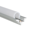 LED-Profil Aluminium S-Line Corner 15,4 mm breit