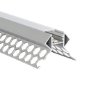 LED-Profil Aluminium S-Line Tiles Corner External 13,8mm breit