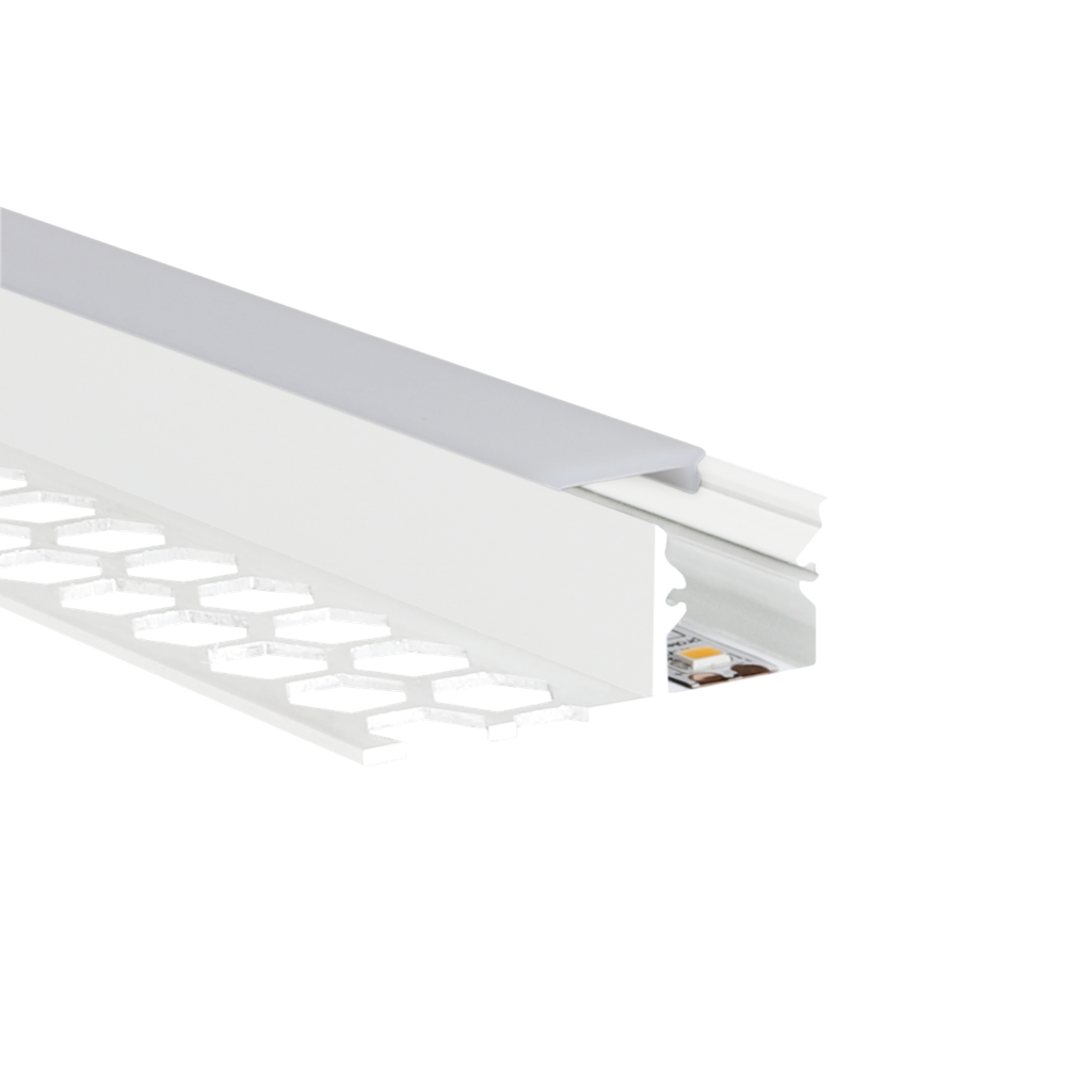 LED-Profil Aluminium S-Line Tiles 10mm, 13,8mm breit
