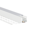 LED-Profil Aluminium S-Line Tiles 10mm, 13,8mm breit