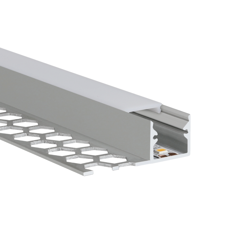 LED-Profil Aluminium S-Line Tiles 10mm, 13,8mm breit