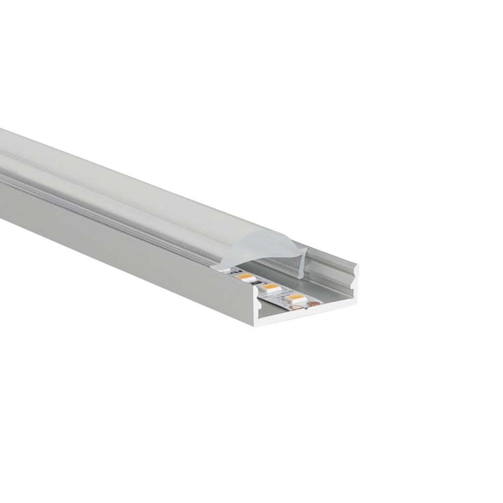 LED-Profil Aluminium M-Line Extra Low 24mm breit