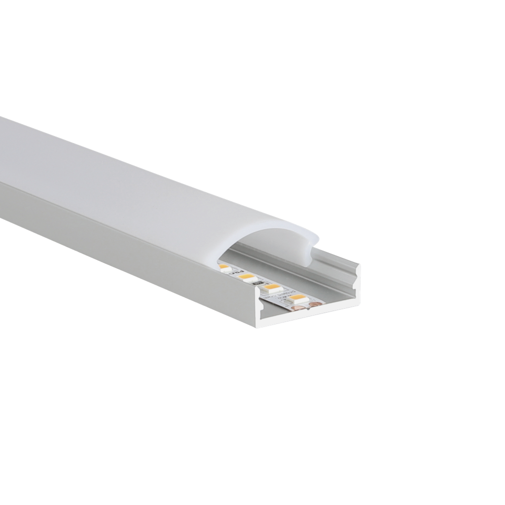 LED-Profil Aluminium M-Line Extra Low 24mm breit