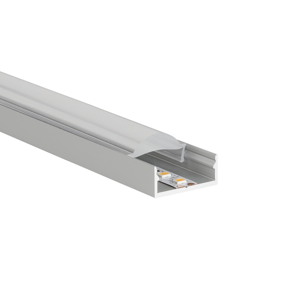 LED-Profil Aluminium M-Line Extra Low 10, 24mm breit