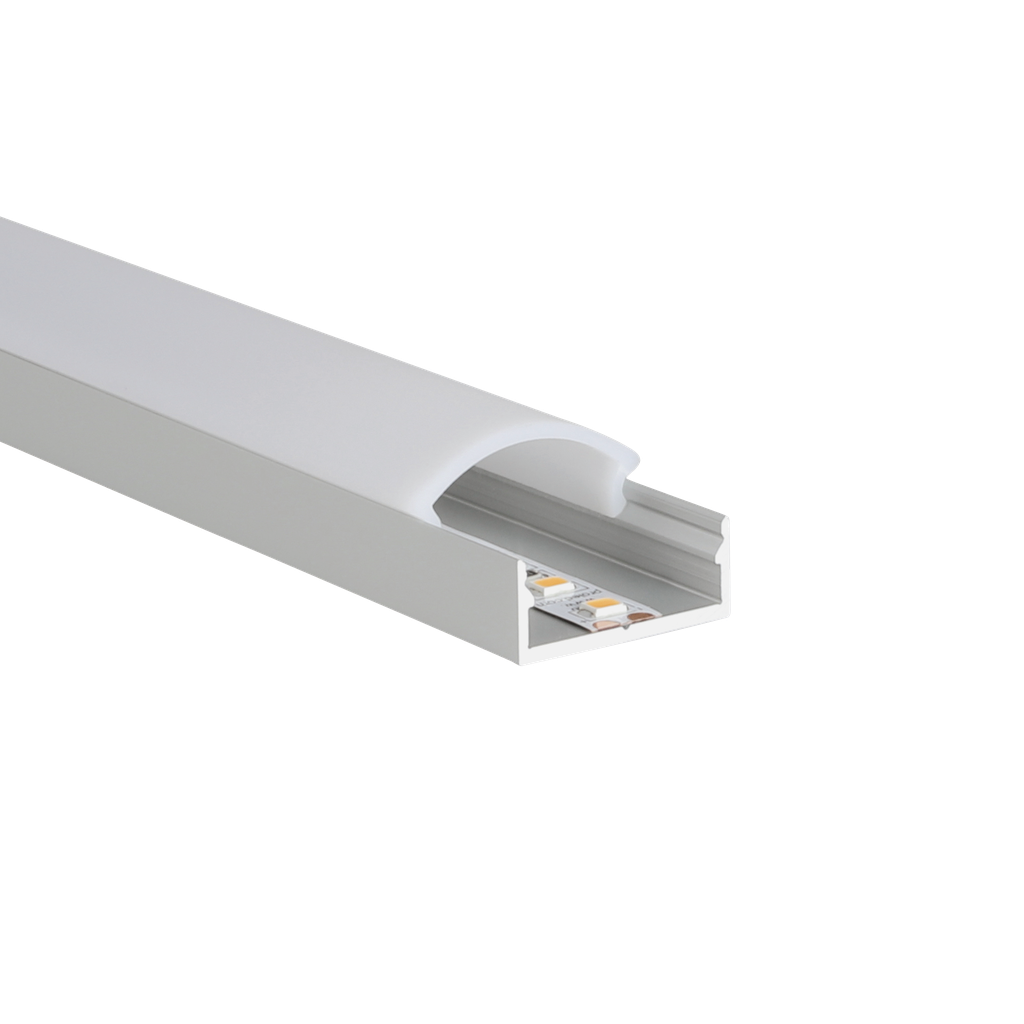 LED-Profil Aluminium M-Line Extra Low 10, 24mm breit