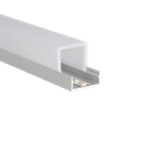 LED-Profil Aluminium M-Line Extra Low 10, 24mm breit