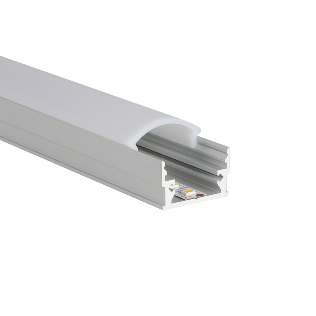 LED-Profil Aluminium M-Line Low 24mm breit