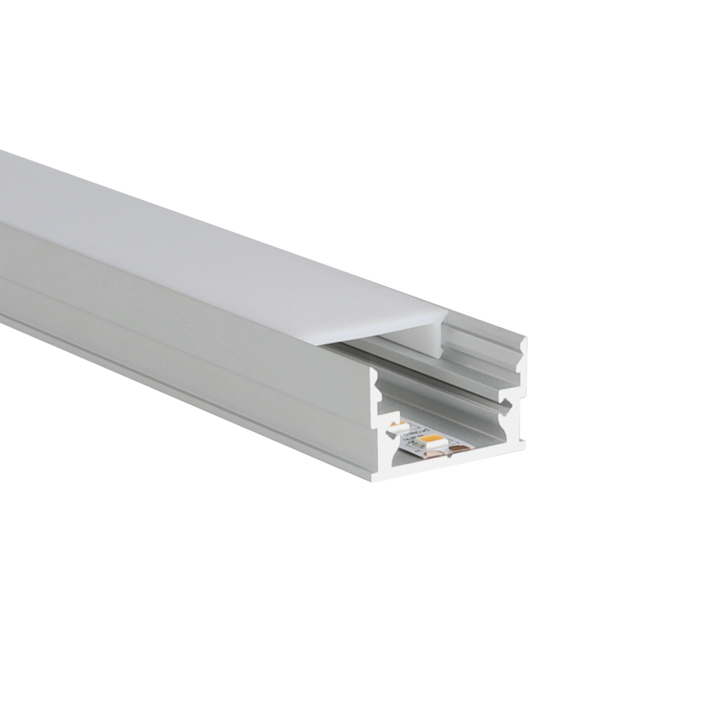 LED-Profil Aluminium M-Line Low 24mm breit