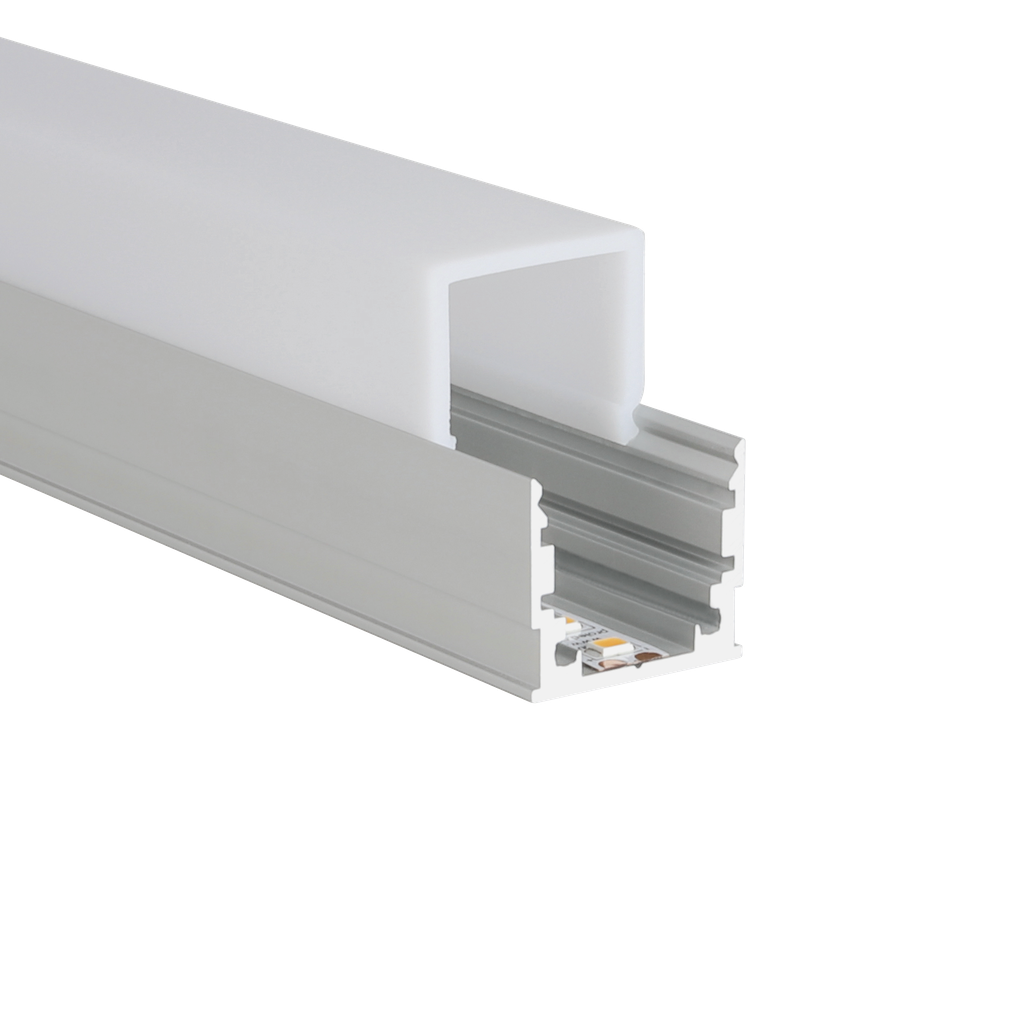 LED-Profil Aluminium M-Line Standard 22mm breit