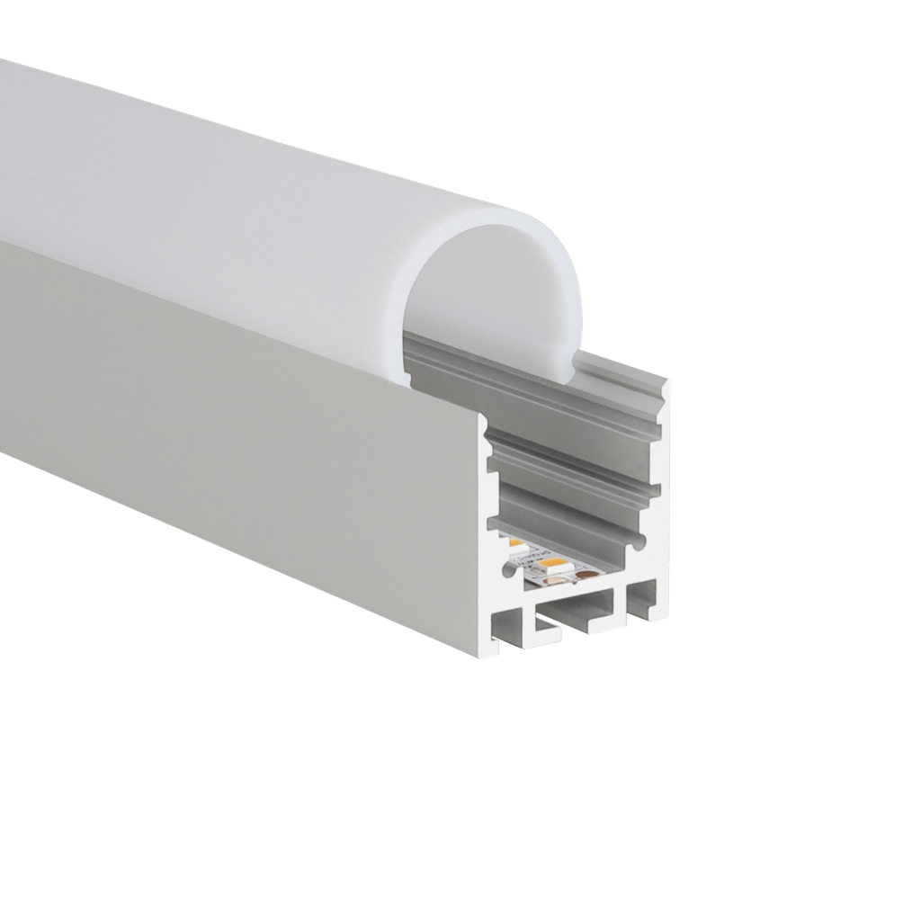 LED-Profil Aluminium M-Line Standard 24, 24mm breit