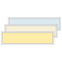 LED-Panel Pro, 295mm x 1195mm, 45W | Rahmen weiß lackiert