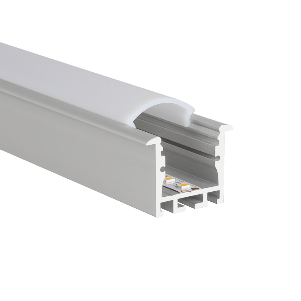 LED-Profil Aluminium M-Line Rec 24, 26mm breit