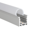 LED-Profil Aluminium M-Line Rec 24, 26mm breit