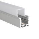 LED-Profil Aluminium M-Line Rec 24, 26mm breit