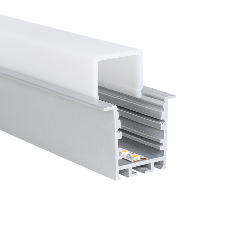 LED-Profil Aluminium M-Line Rec 24 St, 26mm breit