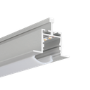 LED-Profil Aluminium M-Line Grid 26mm breit