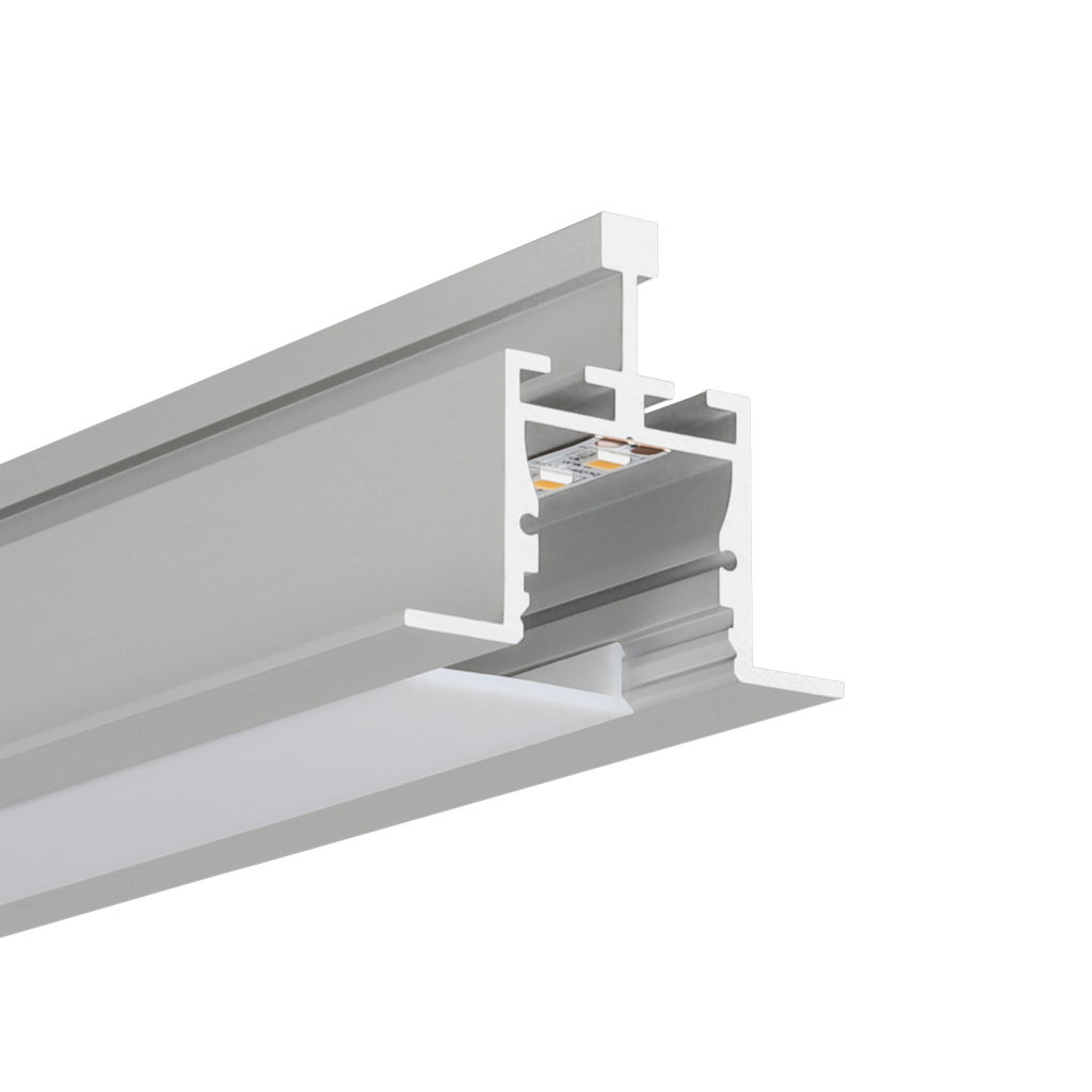 LED-Profil Aluminium M-Line Grid 26mm breit