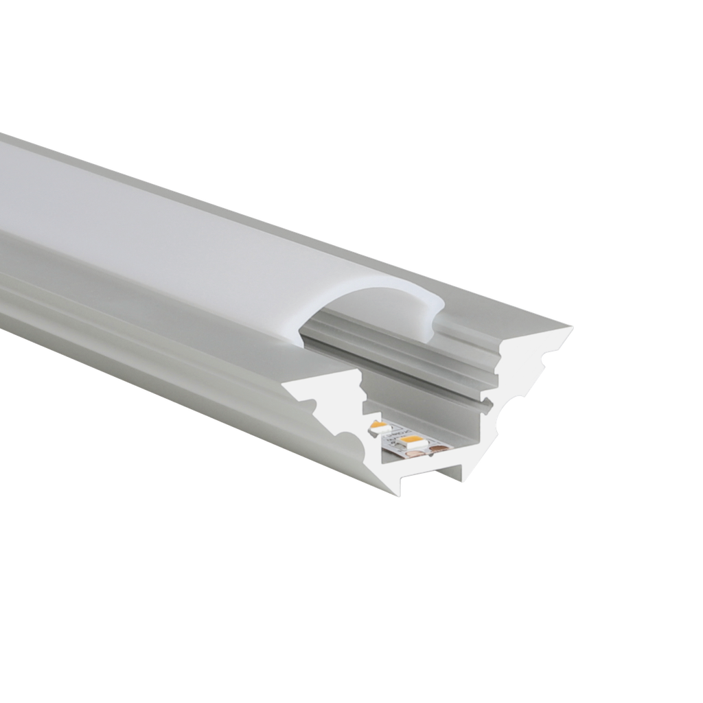 LED-Profil Aluminium M-Line Corner 23,4mm breit