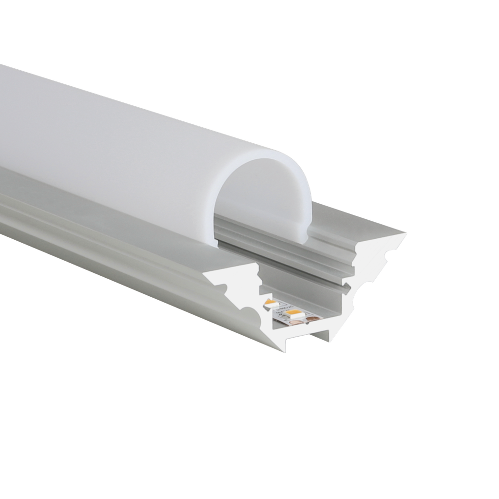 LED-Profil Aluminium M-Line Corner 23,4mm breit