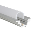 LED-Profil Aluminium M-Line Corner 23,4mm breit