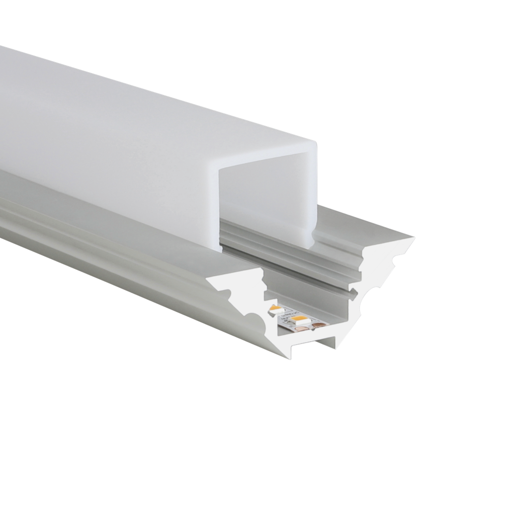 LED-Profil Aluminium M-Line Corner 23,4mm breit