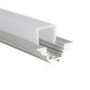 LED-Profil Aluminium M-Line Corner 23,4mm breit