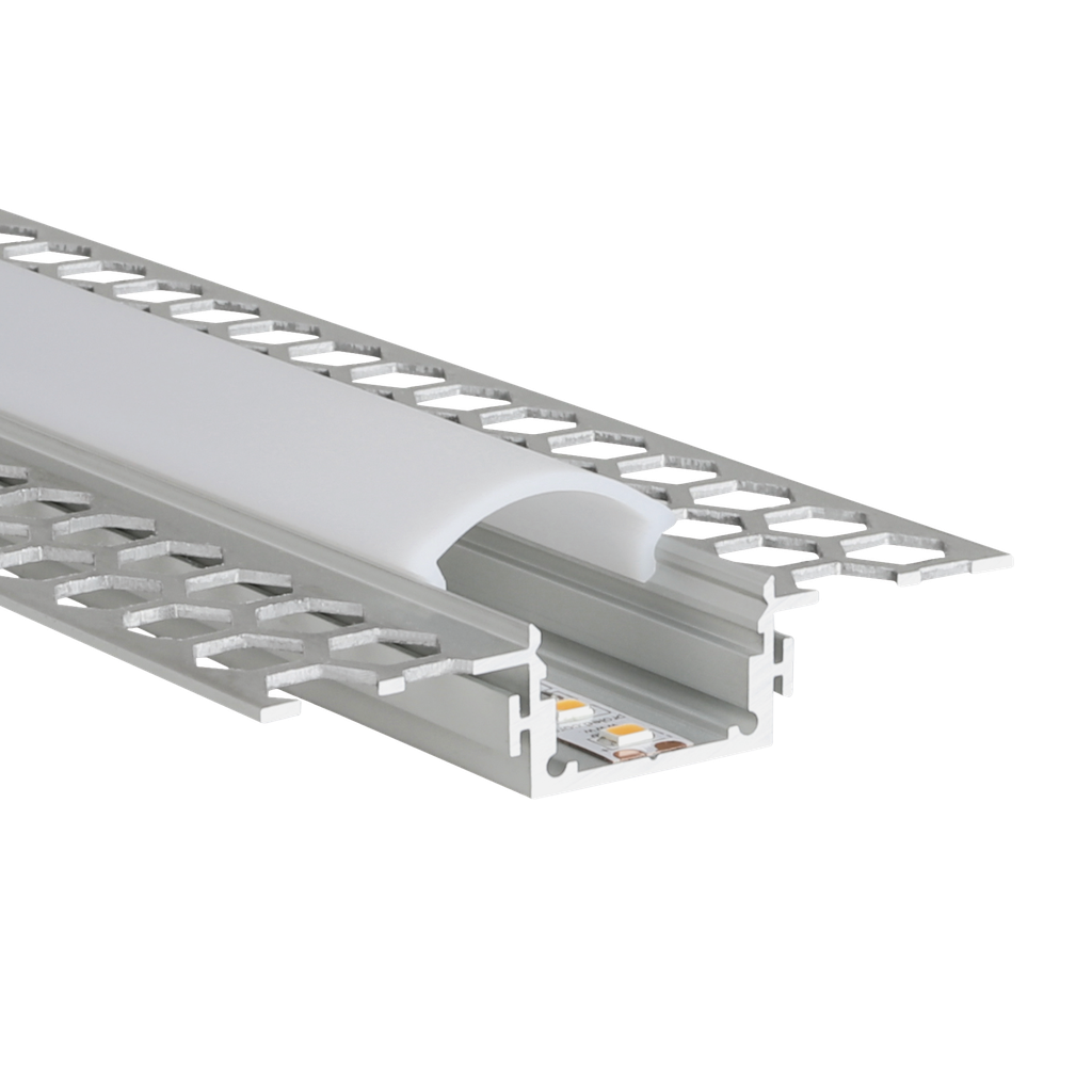 LED-Profil Aluminium M-Line Drywall Linear 24mm breit