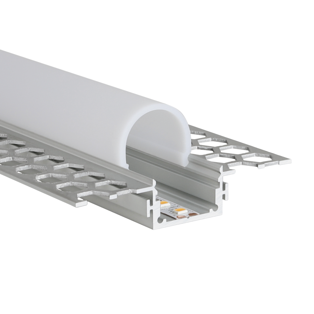 LED-Profil Aluminium M-Line Drywall Linear 24mm breit