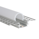 LED-Profil Aluminium M-Line Drywall Linear 24mm breit