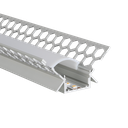 LED-Profil Aluminium M-Line Drywall Corner Internal 24mm breit