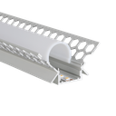 LED-Profil Aluminium M-Line Drywall Corner Internal 24mm breit