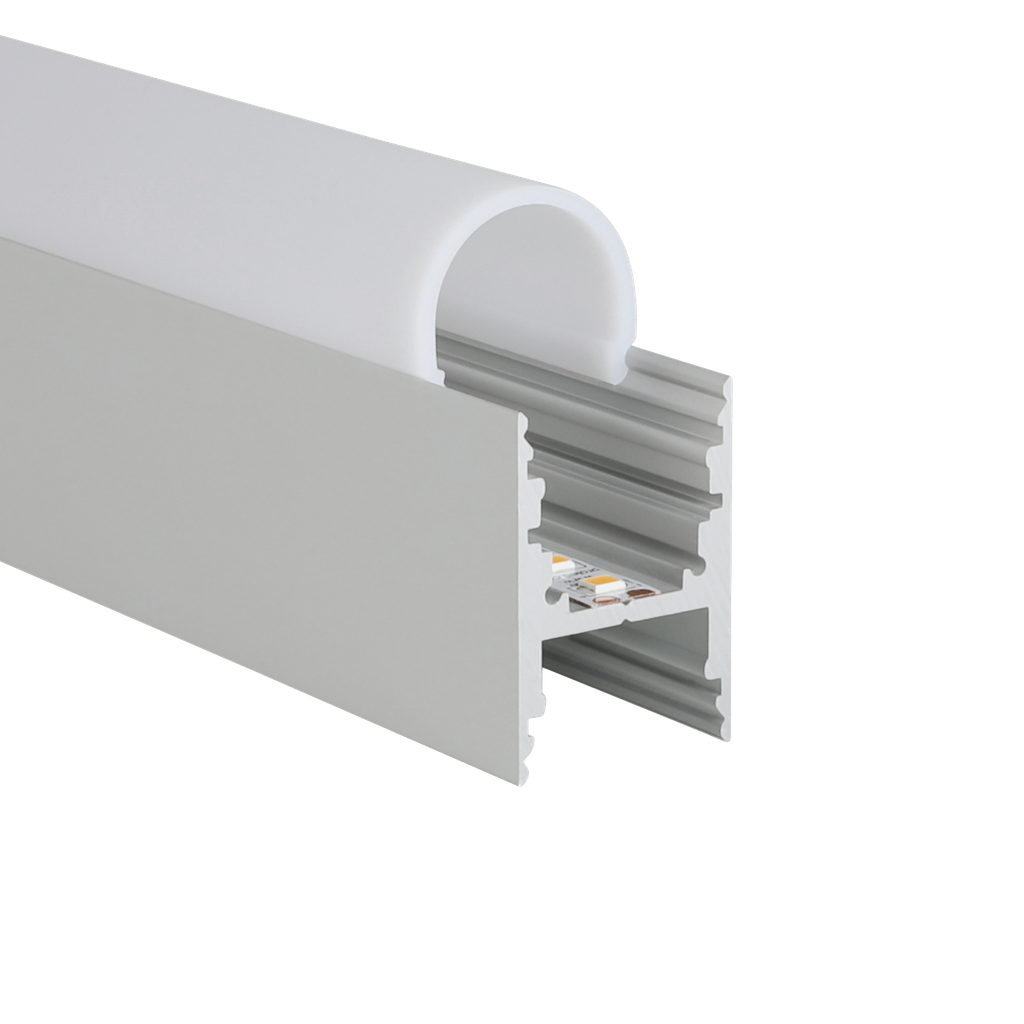 LED-Profil Aluminium M-Line H 24mm breit