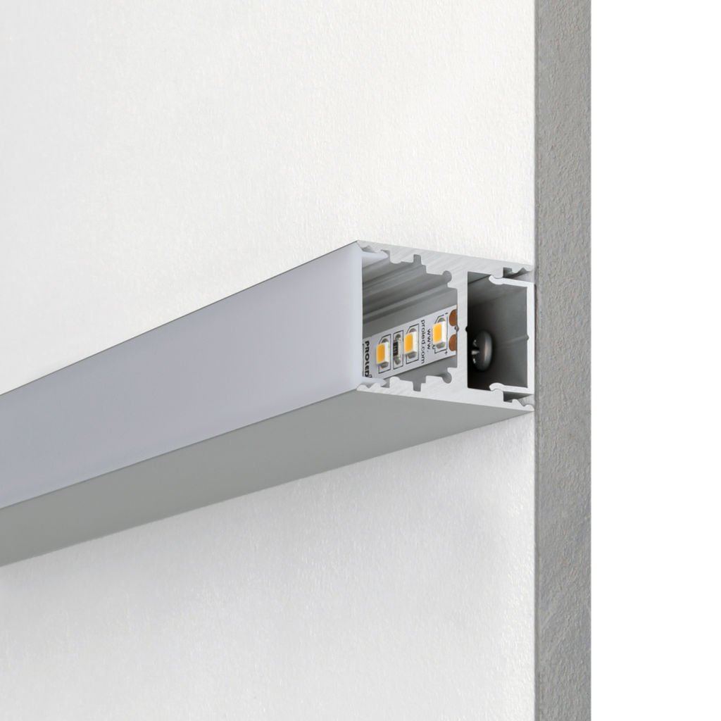 LED-Profil Aluminium M-Line H 24mm breit