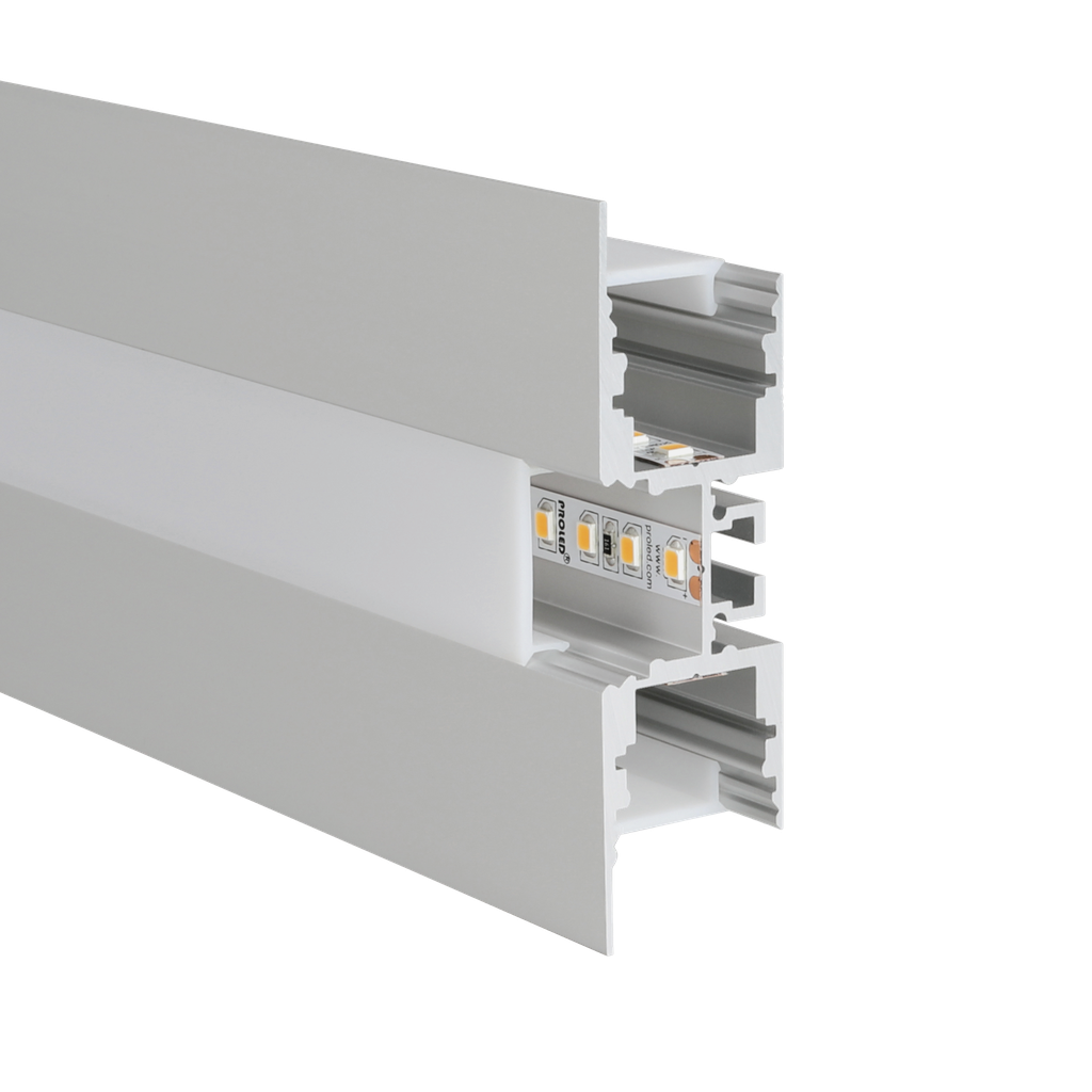 LED-Profil Aluminium M-Line 3w, 24,7mm breit