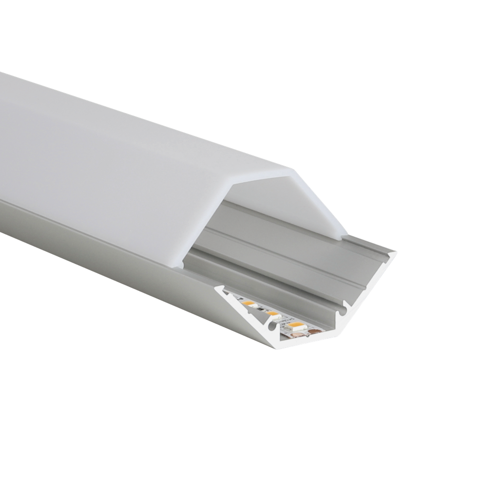 LED-Profil Aluminium C-Line Corner 13mm breit