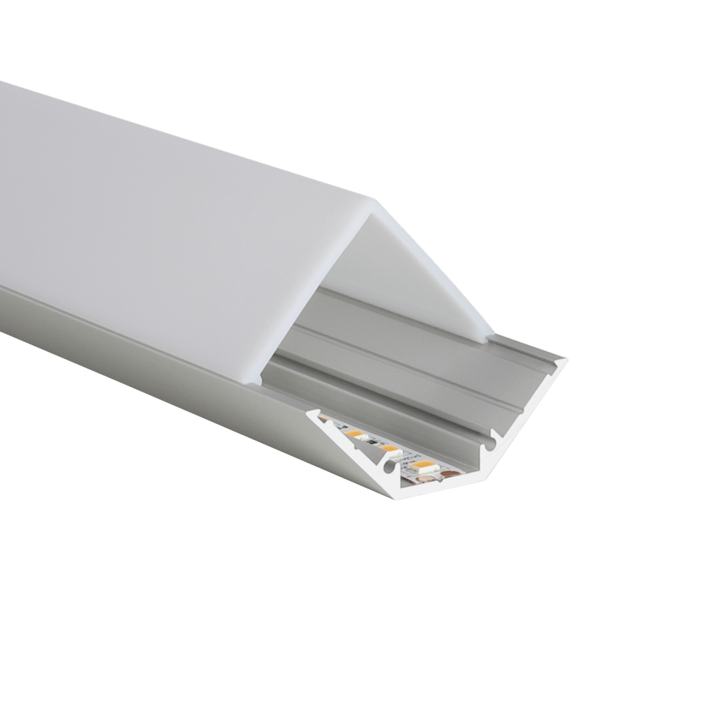 LED-Profil Aluminium C-Line Corner 13mm breit