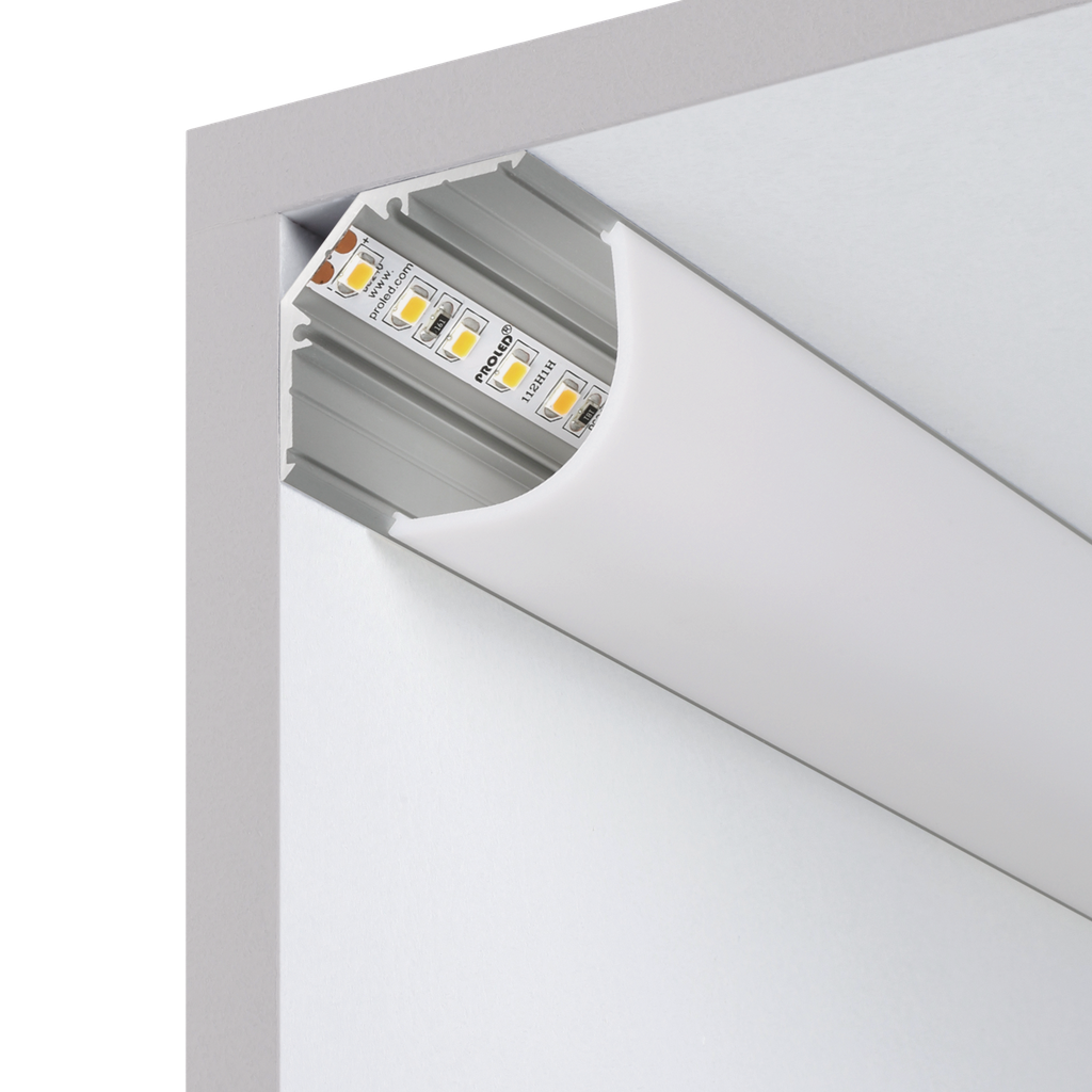 LED-Profil Aluminium C-Line Corner 13mm breit