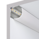 LED-Profil Aluminium C-Line Corner 13mm breit